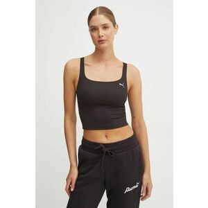 Puma top de yoga Studio Cloudspun culoarea negru, 525754 imagine