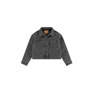 Levi's geaca de blugi pentru copii QUILTED TRUCKER JACKET culoarea gri, 3EL097 imagine