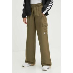 adidas Originals pantaloni de trening culoarea verde, neted, IX9972 imagine