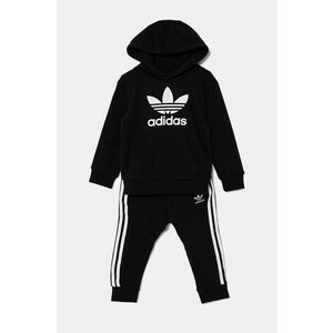 adidas Originals trening copii HOODIE SET culoarea negru, IY4785 imagine