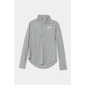 Under Armour bluza copii Tech Graphic 1 culoarea gri, cu imprimeu, 1379532 imagine