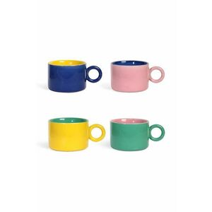 &k amsterdam set cani Mug Chiquito 200 ml 4-pack imagine