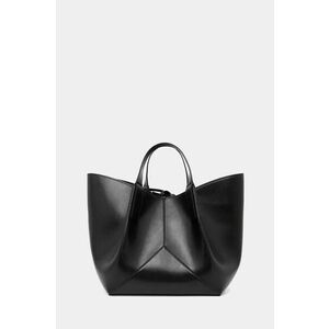 Victoria Beckham poseta de piele culoarea negru, B424AAC005986A imagine