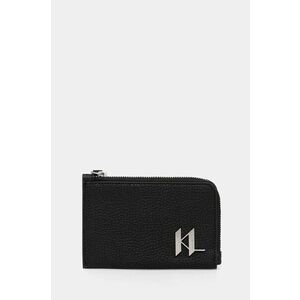 Karl Lagerfeld portofel barbati, culoarea negru, 246M3214 imagine