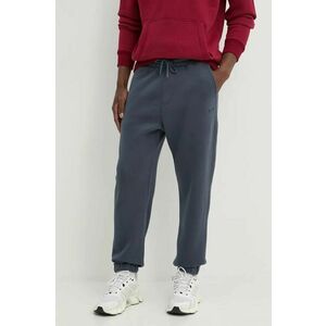 Hollister Co. pantaloni de trening culoarea albastru marin, neted, KI334-4053 imagine