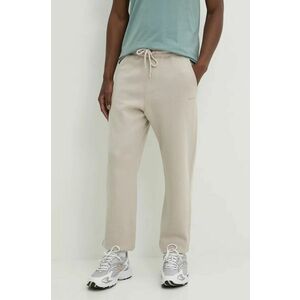 Hollister Co. pantaloni de trening culoarea bej, neted, KI334-4047 imagine