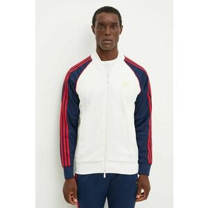 adidas Originals bluza Adicolor barbati, culoarea alb, modelator, IY9859 imagine