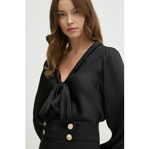 Joseph Ribkoff bluza femei, culoarea negru, neted, 244077 imagine