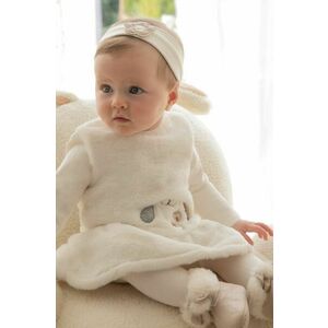 Mayoral Newborn rochie bebe culoarea bej, mini, evazati, 2890 imagine