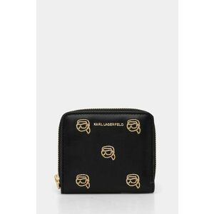 Karl Lagerfeld portofel femei, culoarea negru, 246W3205 imagine