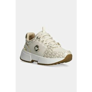 Michael Kors sneakers pentru copii COSMO LOGO culoarea bej, MK101036 imagine