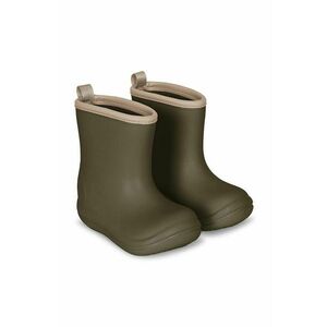 Konges Sløjd cizme copii LUC LIGHTWEIGHT RAIN BOOT culoarea verde, KS100359 imagine