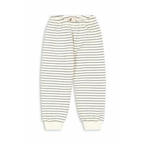 Konges Sløjd pantaloni de trening pentru copii AMIO SWEAT PANTS GOTS culoarea alb, modelator, KS101393 imagine