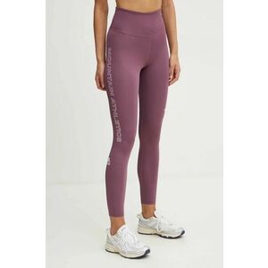 The North Face leggins sport Mountain Athletics femei, culoarea roz, cu imprimeu, NF0A89401NI1 imagine