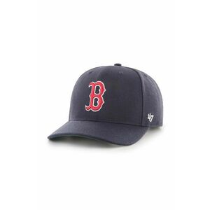 47 brand sapca MLB Boston Red Sox culoarea albastru marin, cu imprimeu, B-CLZOE02WBP-NY imagine