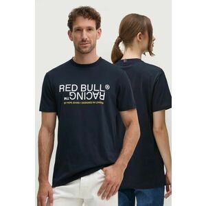 Pepe Jeans tricou din bumbac Red Bull Racing x Pepe Jeans culoarea bleumarin, cu imprimeu, RU500002 imagine