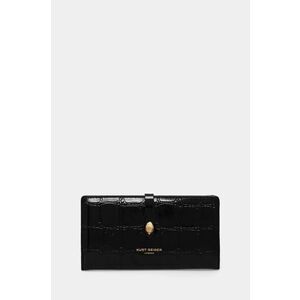 Kurt Geiger London portofel de piele SMALL LEATHER GOODS femei, culoarea negru, 2712000149 imagine