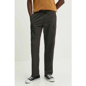 Quiksilver pantaloni Dna Beach Cargo Pant barbati, culoarea negru, cu fitcargo, AQYNP03031 imagine