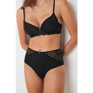 women'secret sutien MY EVERYDAY COLLECTION culoarea negru, neted, 4028119 imagine