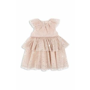 Konges Sløjd rochie fete FAIRY DRESS culoarea roz, mini, evazati, KS101513 imagine