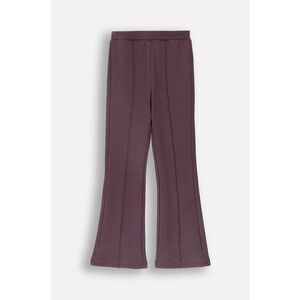 Coccodrillo pantaloni copii culoarea violet, neted, ACADEMY GIRL KIDS imagine