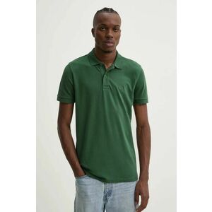 Hollister Co. tricou polo barbati, culoarea verde, neted, KI324-4104 imagine