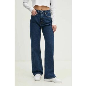 Pepe Jeans blugi Red Bull Racing x Pepe Jeans femei high waist, RL200002R168 imagine