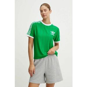 adidas Originals tricou Adicolor femei, culoarea verde, IY7227 imagine