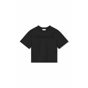 Marc Jacobs tricou de bumbac pentru copii culoarea negru, cu imprimeu, W60305 imagine