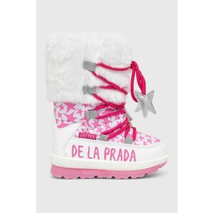 Agatha Ruiz de la Prada cizme de iarna copii culoarea alb imagine