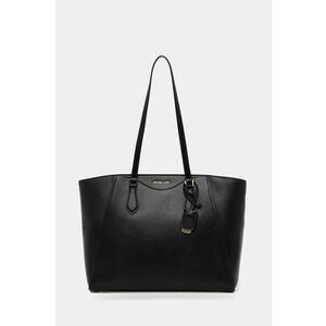 MICHAEL Michael Kors poseta de piele culoarea negru, 30F4GTBT7L imagine