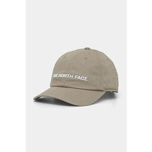 The North Face sapca Roomy Norm Hat culoarea gri, cu imprimeu, NF0A7WHP98I1 imagine