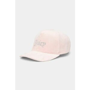 Juicy Couture sapca VERONICA CAP culoarea roz, cu imprimeu, JCAWH224702 imagine