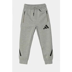 adidas pantaloni de trening pentru copii J Z.N.E. PT culoarea gri, cu imprimeu, JI7543 imagine