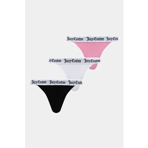 Juicy Couture chiloti DIDDY BRIEF PK x 3 culoarea alb, JCLBR224572 imagine