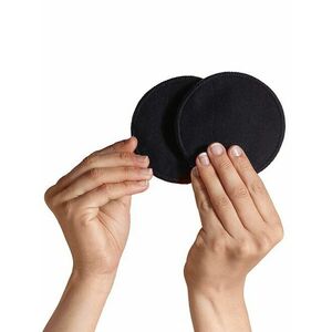 Set 6 tampoane negre absorbante pentru sani reutilizabile Carriwell Breast Pads imagine