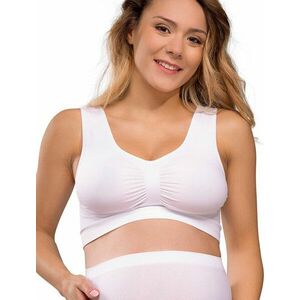 Bustiera microfibra fara cusaturi gravide Carriwell Maternity 3550 imagine