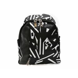 Rucsac GRYXX alb-negru, 8785, din material textil imagine