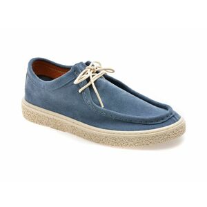 Mocasini casual GRYXX albastri, 3912030, din piele intoarsa imagine