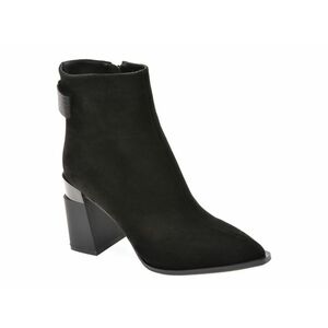 Botine casual EPICA negre, 1180W3, din piele intoarsa imagine