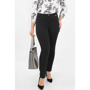 Pantaloni dama office negri imagine