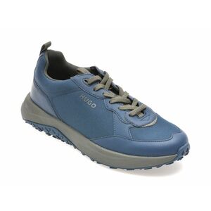 Pantofi sport HUGO bleumarin, 3874, din material textil si piele ecologica imagine