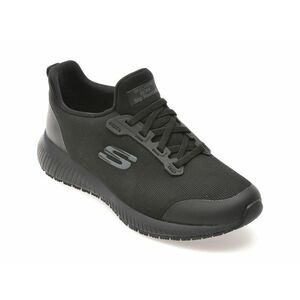 Pantofi sport SKECHERS negri, 77222EC, din material textil imagine