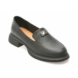 Mocasini casual GRYXX negri, G25, din piele naturala imagine