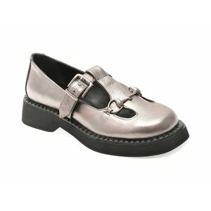 Pantofi casual GRYXX gri, 1252, din piele naturala imagine