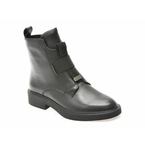 Ghete casual EPICA negre, RY2098, din piele naturala imagine