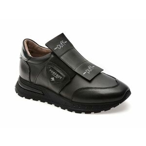 Pantofi casual GRYXX negri, 4291004, din piele naturala imagine