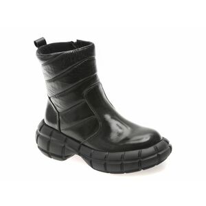 Ghete casual GRYXX negre, 3242435, din piele naturala lacuita imagine