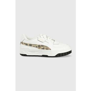 Puma sneakers pentru copii Cali Dream Animal Print Jr culoarea alb imagine