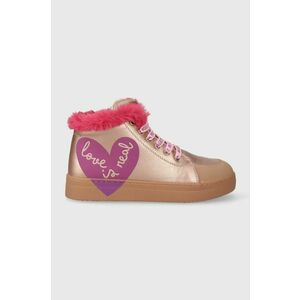 Agatha Ruiz de la Prada sneakers pentru copii culoarea auriu imagine